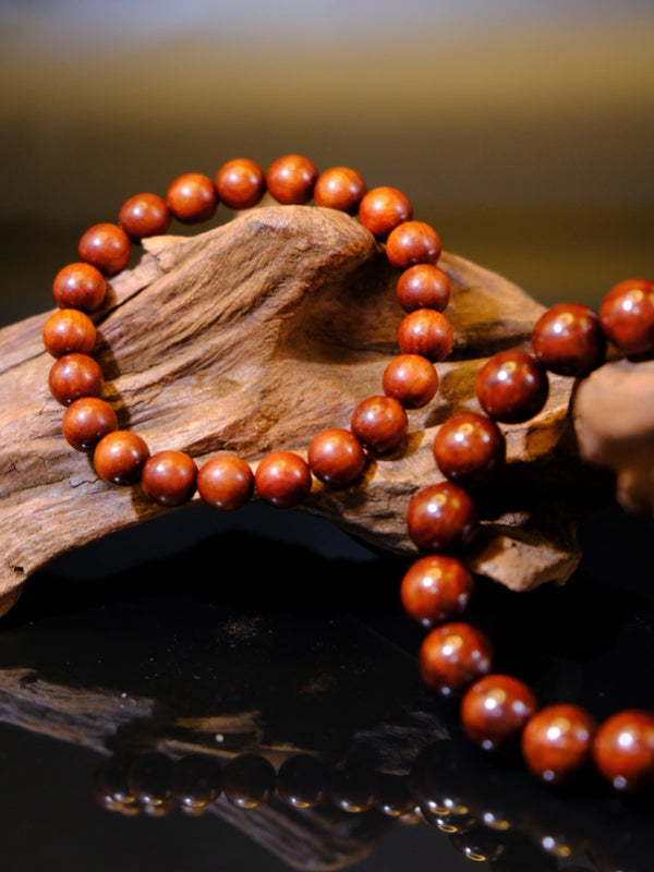 Foundation of Blessing - Pure Rosewood Bead Bracelet